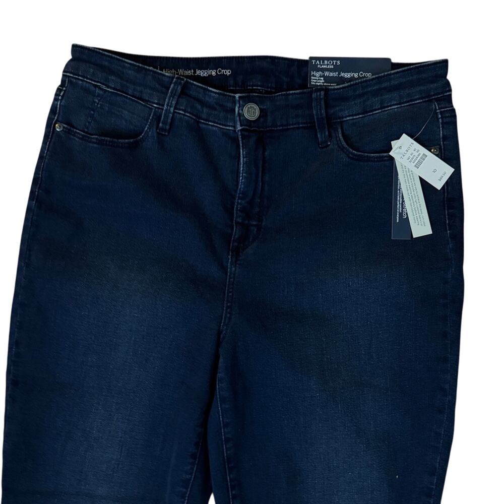 Talbots High Waist Jegging Crop Jeans Size 10 NWT - Picture 5 of 7